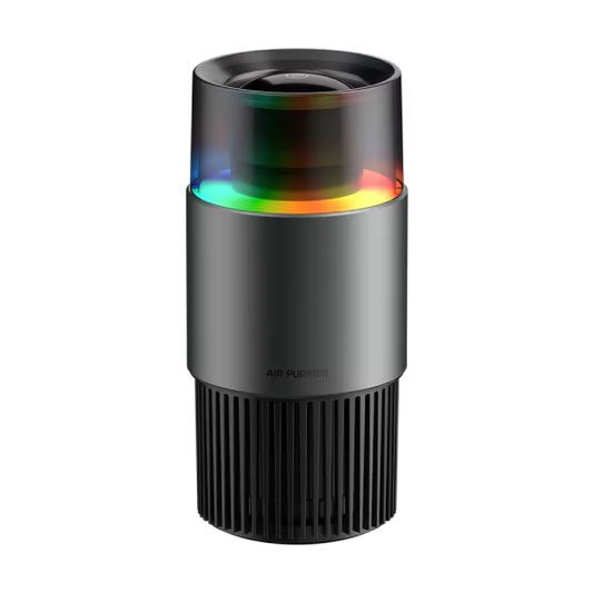 Purificateur/ioniseur d’air USB – Désodorisant pour voiture avec cartouche amovible, technologie à ions négatifs